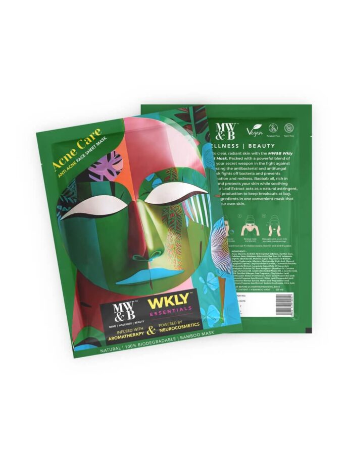 WKLY Essential Acne Care Face Sheet Mask