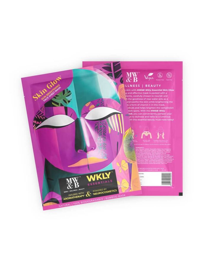 WKLY Essential Skin Glow Face Sheet Mask